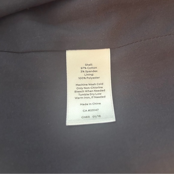 Talbots A-Line Skirt Bandana Print Navy Blue and Red Lined Plus size 18W Petite - Picture 15 of 15